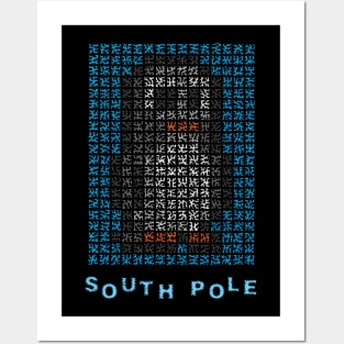 South Pole Penguins Posters and Art